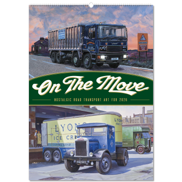 On the Move Wall Calendar