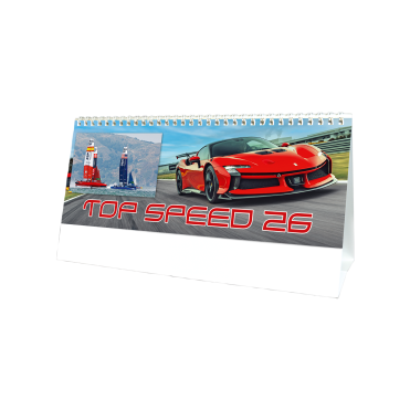Top Speed Desk Calendar