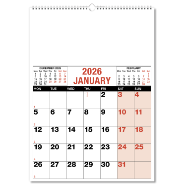 Mini Jotta Wall Calendar